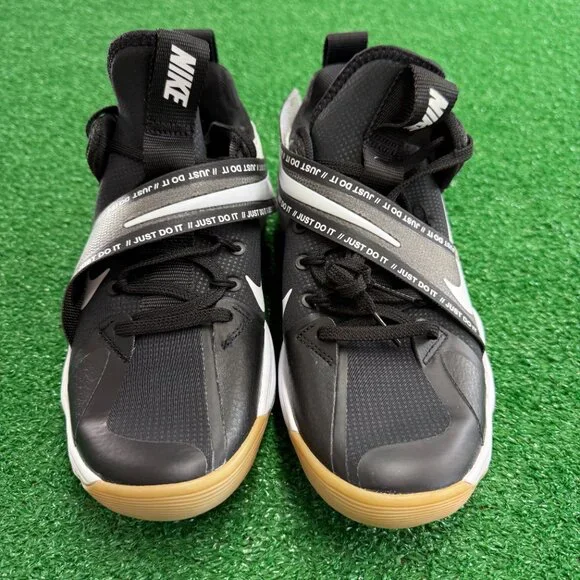 Nike React Hyperset Low Mens Volleyball Shoes Black CI2955-010 VNDS Sz 8.5 - Picture 2 of 7